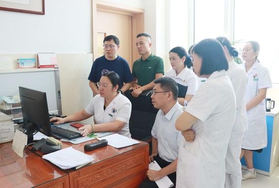 深入一线察实情，优化系统促效能——调度组赴针灸科、脑病一科开展信息系统实地调研